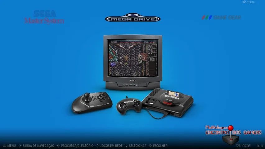 Sistema Retrobat Retro Sync mais de 5 mil jogos - Foto 3