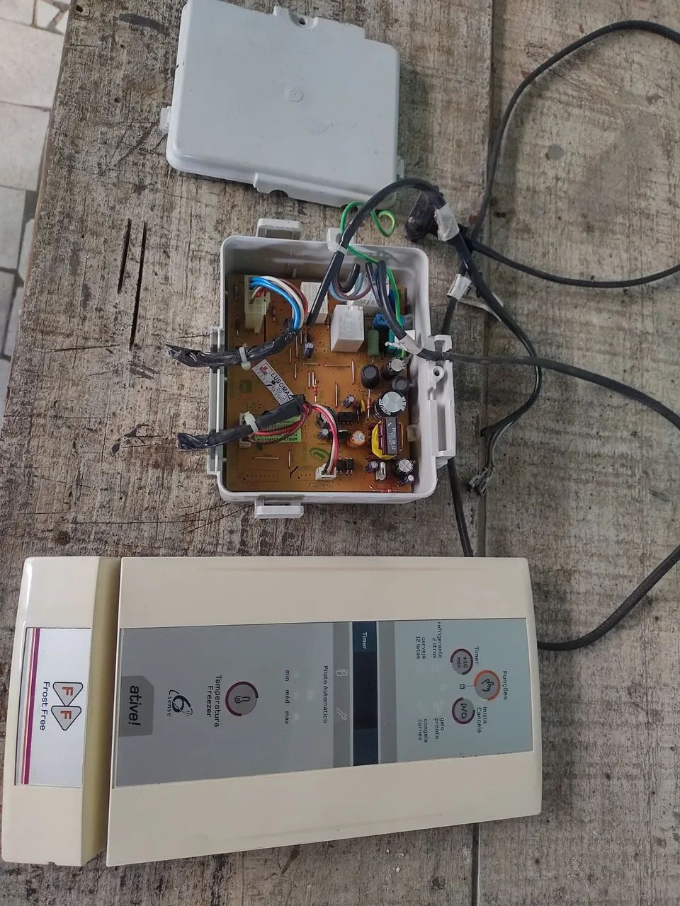 Placa central e display Brastemp Frost Free ative 