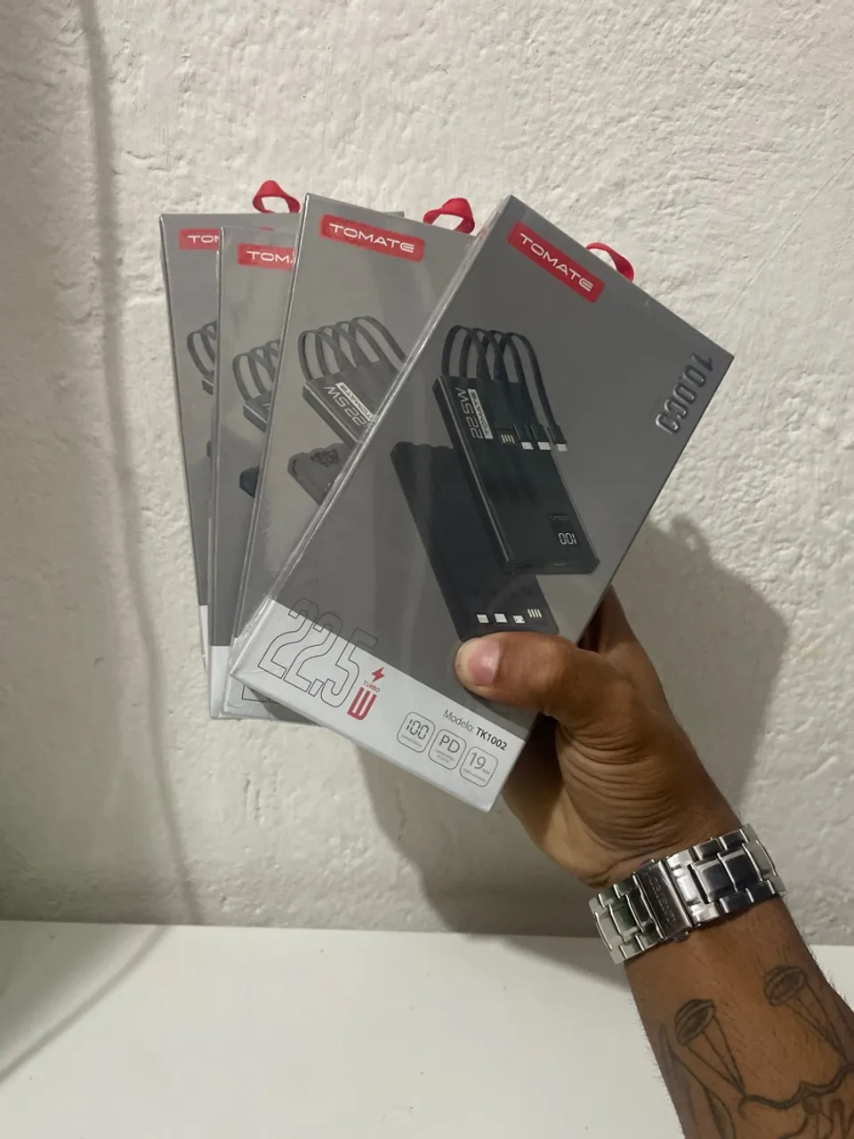 Carregador Portátil Tomate 10000mAh 22.5W pronta entrega, não respondemos chat !