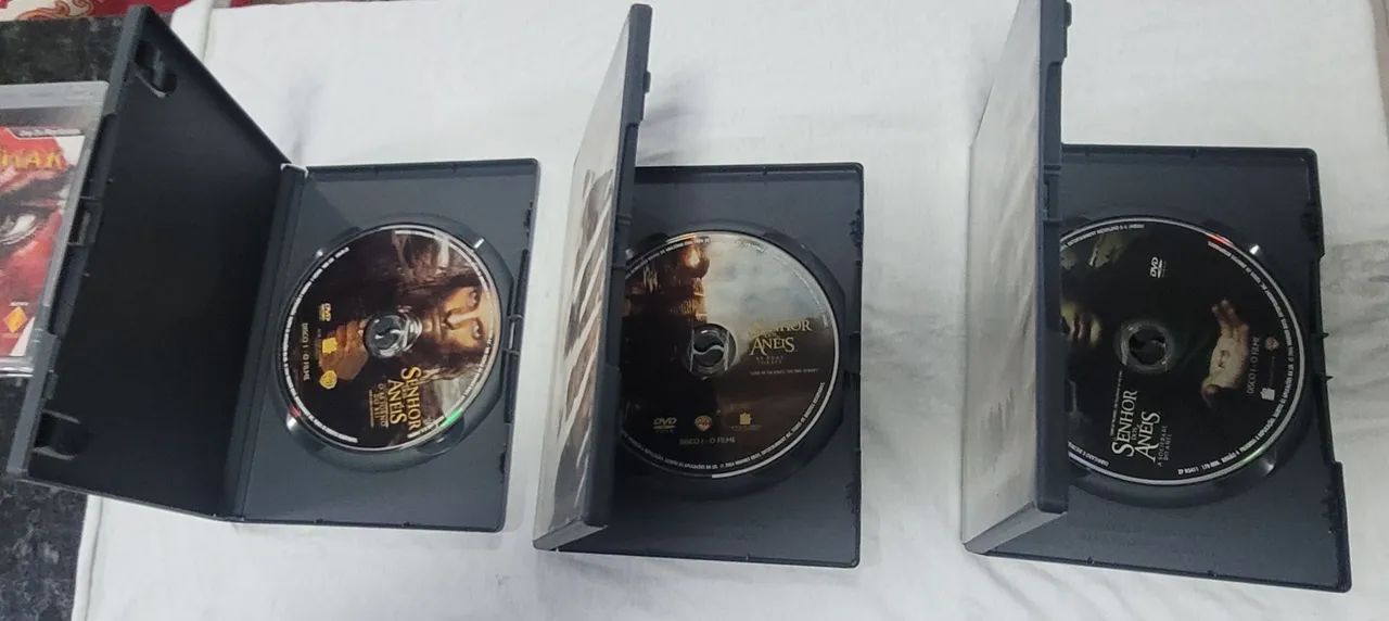 Senhor dos Anéis Coleção DVDs - Foto 4