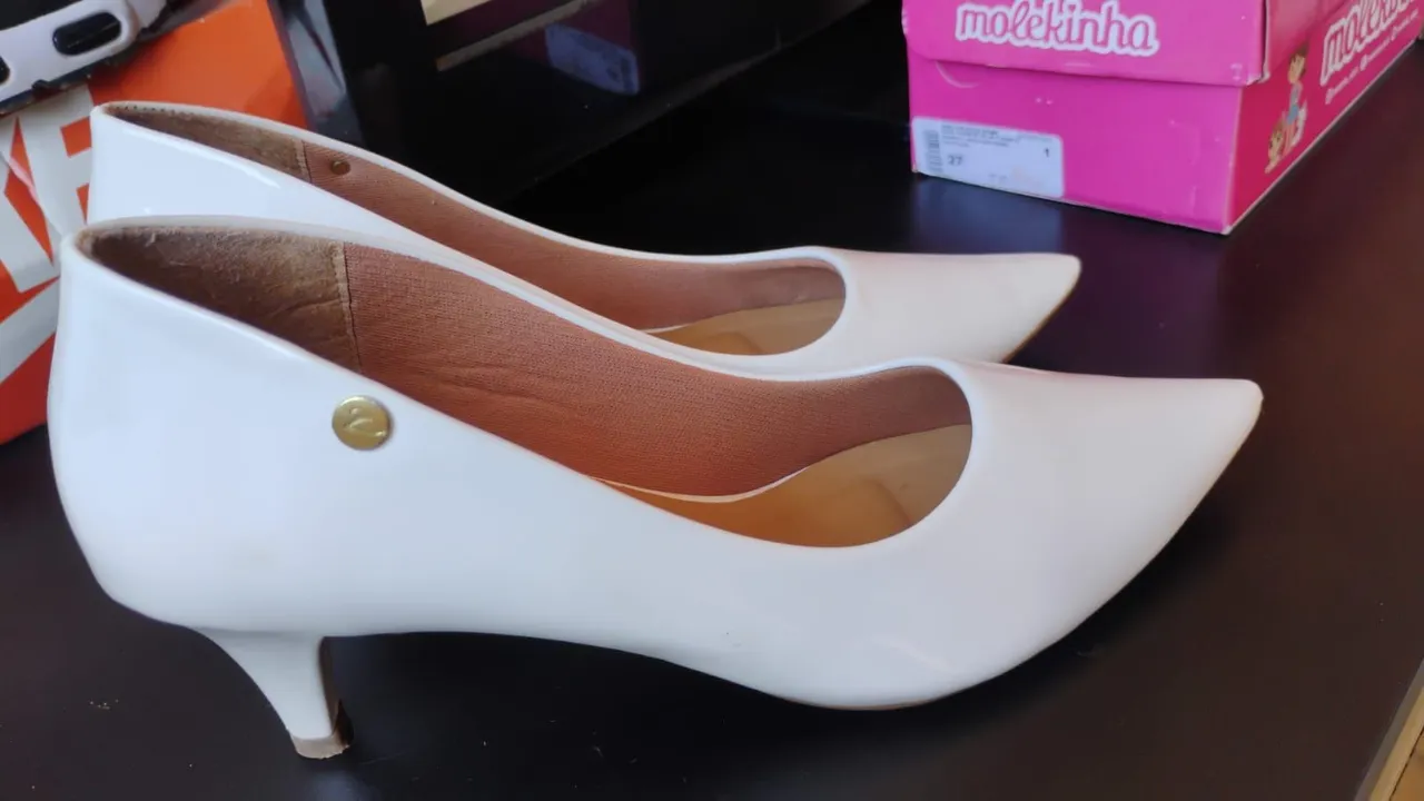 Sapato Feminino Branco 