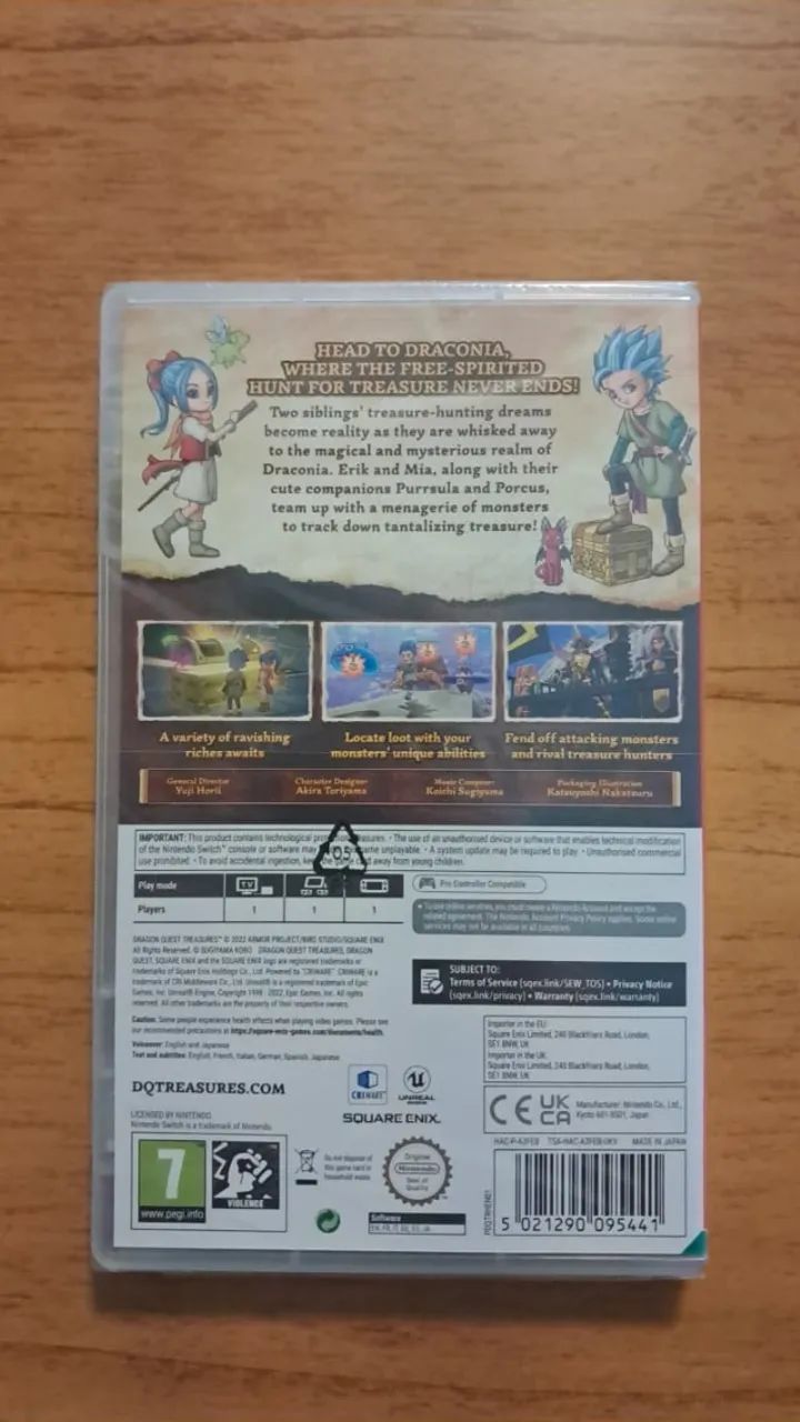 Dragon Quest Treasures - Nintendo Switch (Lacrado) - Foto 2