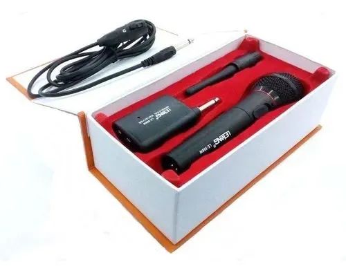 Microfone Sem Fio Profissional Completo Lelong