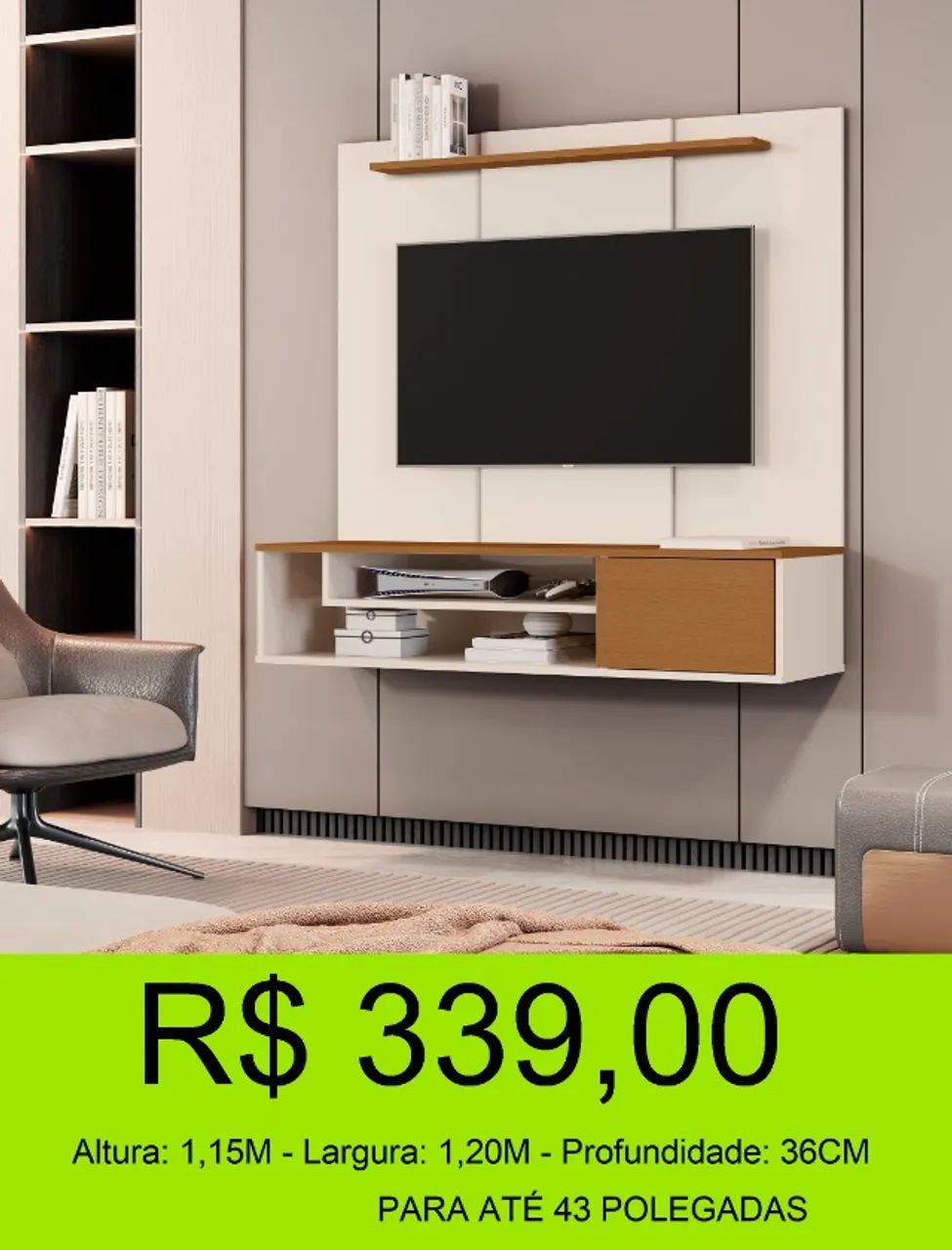 Home com painel, seu estilo único