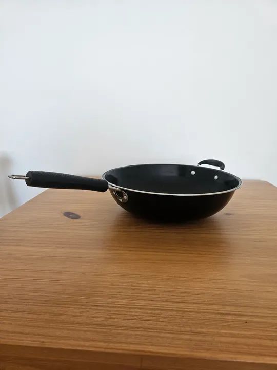 Panela Wok Antiaderente para Cozinhar - Foto 3