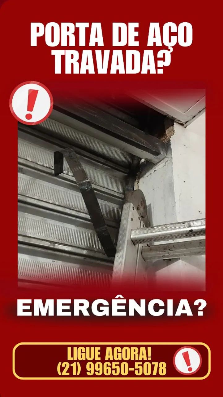 Manutenção de portas de aço de enrolar  - Foto 2
