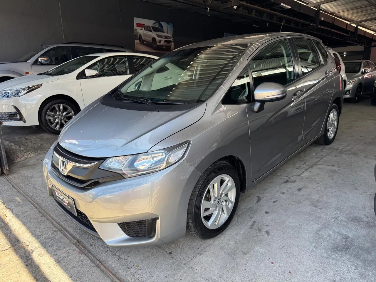 FIT LX 1.5 FLEXONE 16V 5P AUT.  CINZA 2015/2016 - Foto 3