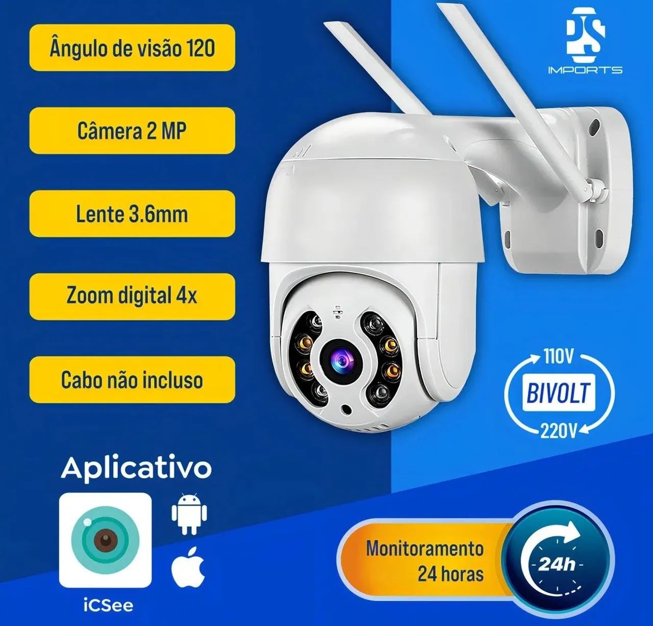 Security camera for home or commercial use