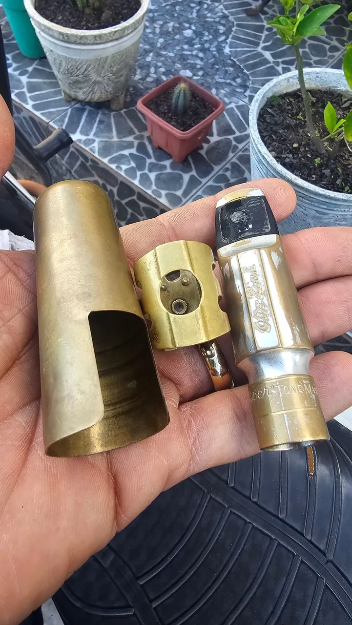 Boquilha de Sax ALTO Otto Link "Super" Tone Master BABBITT