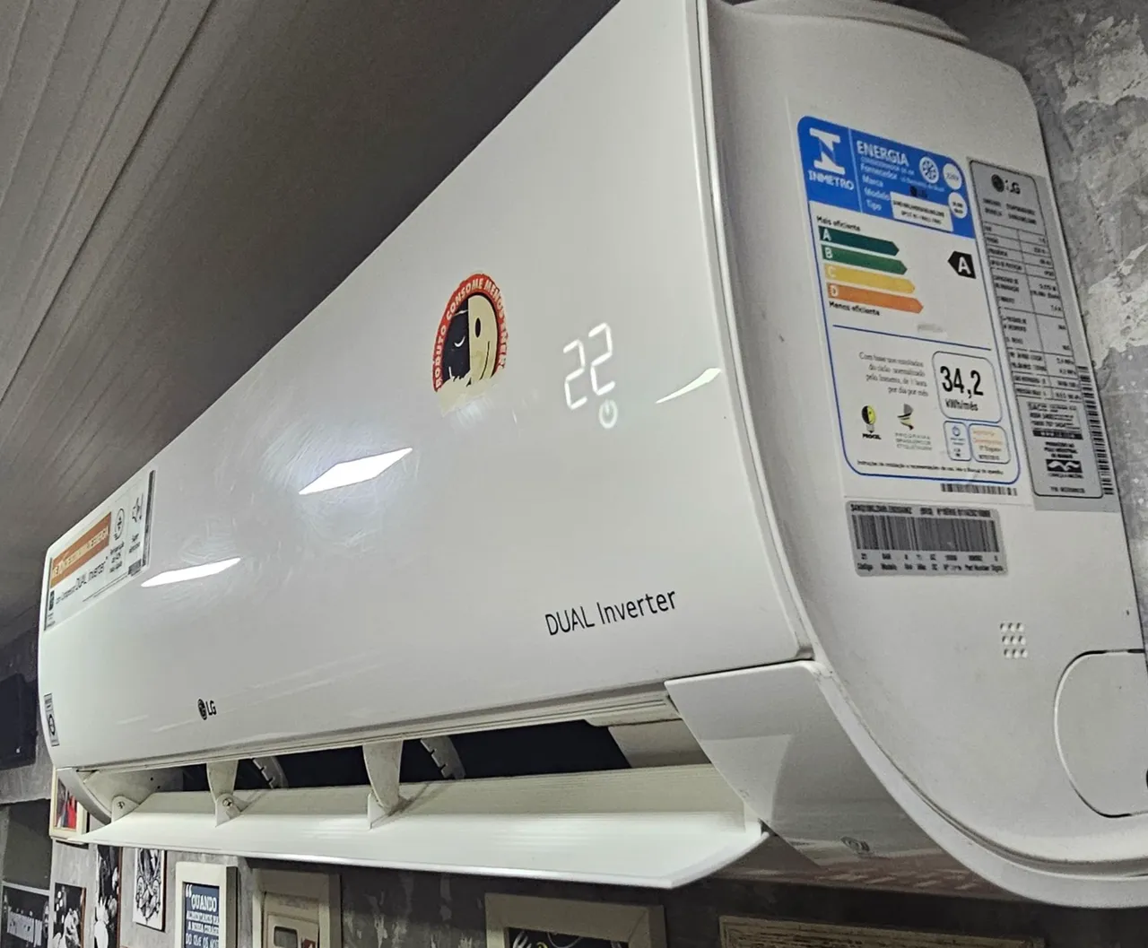Dual inverter LG 18000btus