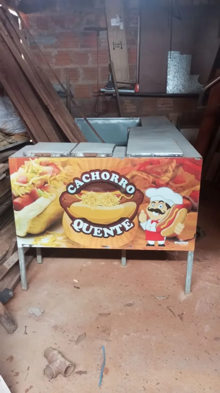 Carrinho de Cachorro Quente Personalizado