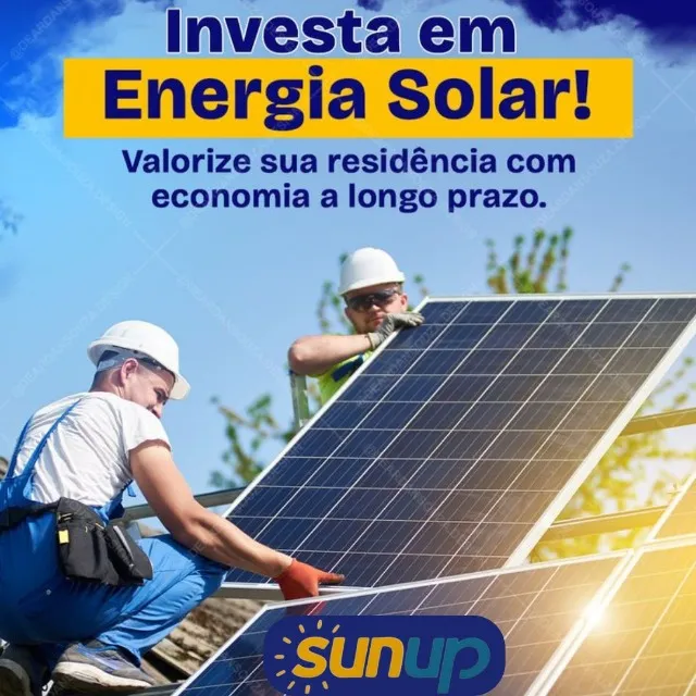 Energia Solar Pra Reduzir até 95% da sua conta de energia da sua Casa ou Empresa