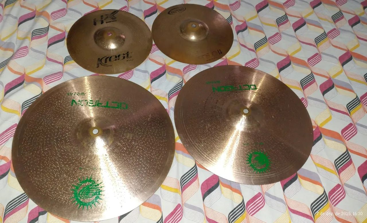 Pratos de bateria  - Foto 2