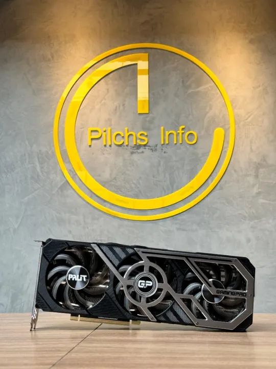 RTX 3080 10GB Palit Game Rock - Loja física - Garantia