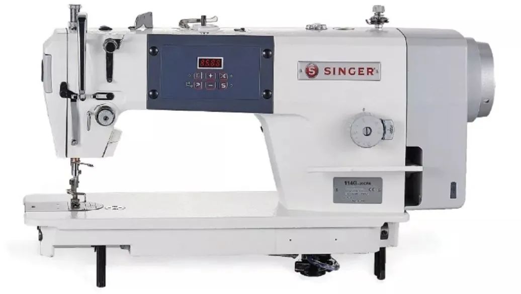Maquina reta Singer Direct-Drive Com Corte Linha 