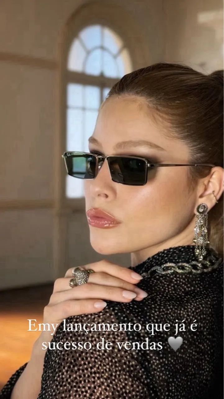 Ray Ban Emy lançamentoo exclusivo original Óculos de Sol - Foto 3