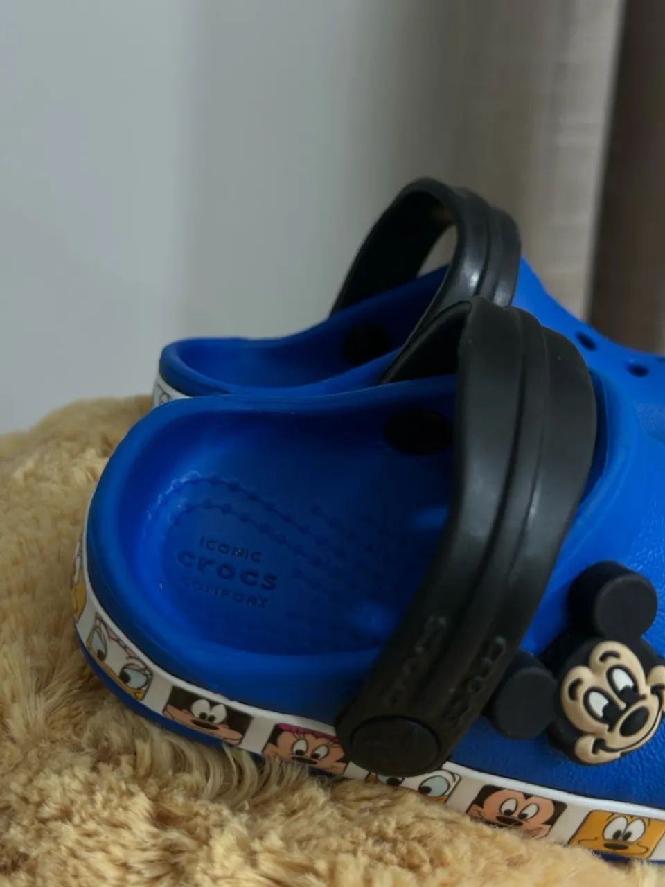 Crocs Infantil Classico Mickey Mouse Band Clog Azul - Foto 3