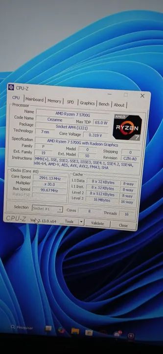 AMD Ryzen 7 5700G - PC Gamer Top de Linha