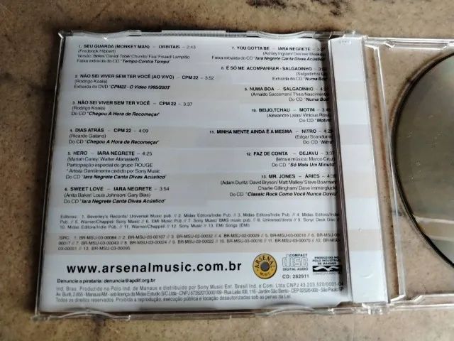 Arsenal Shots Cds Promocionais Volume 1, 2 e 6 Lote - Foto 4
