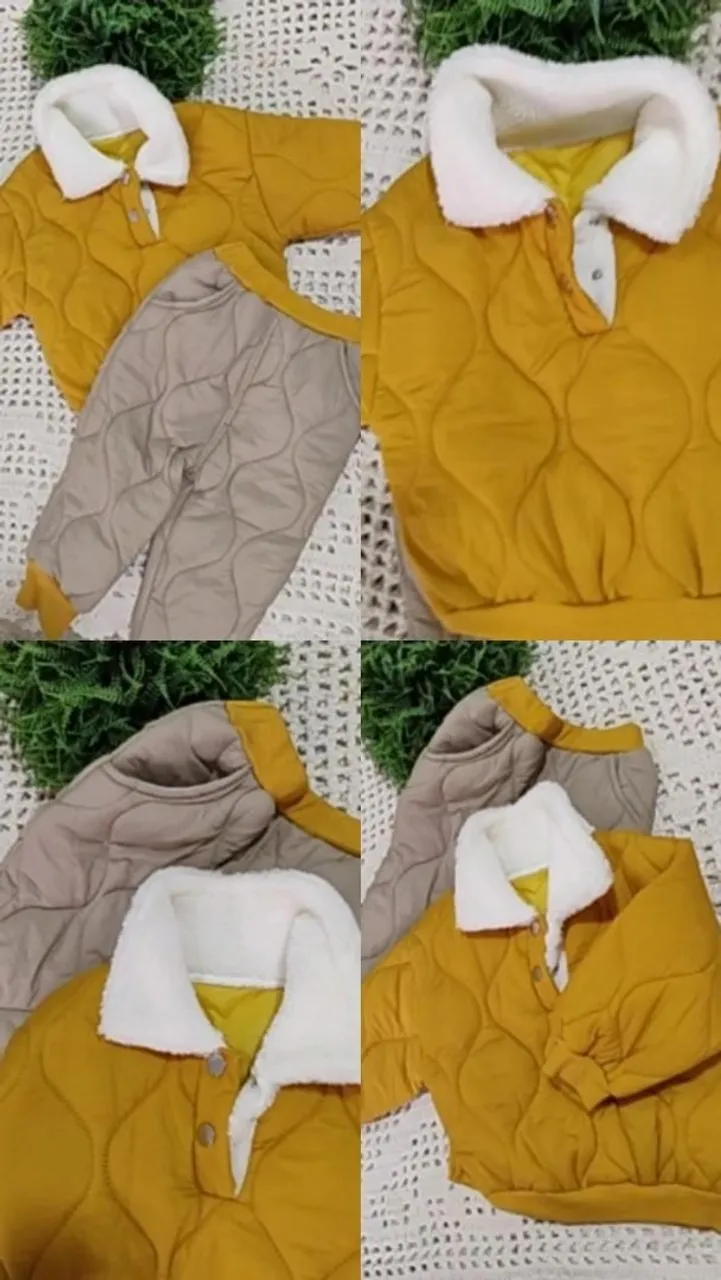 Conjunto Infantil Acolchoado - Conforto e Estilo!