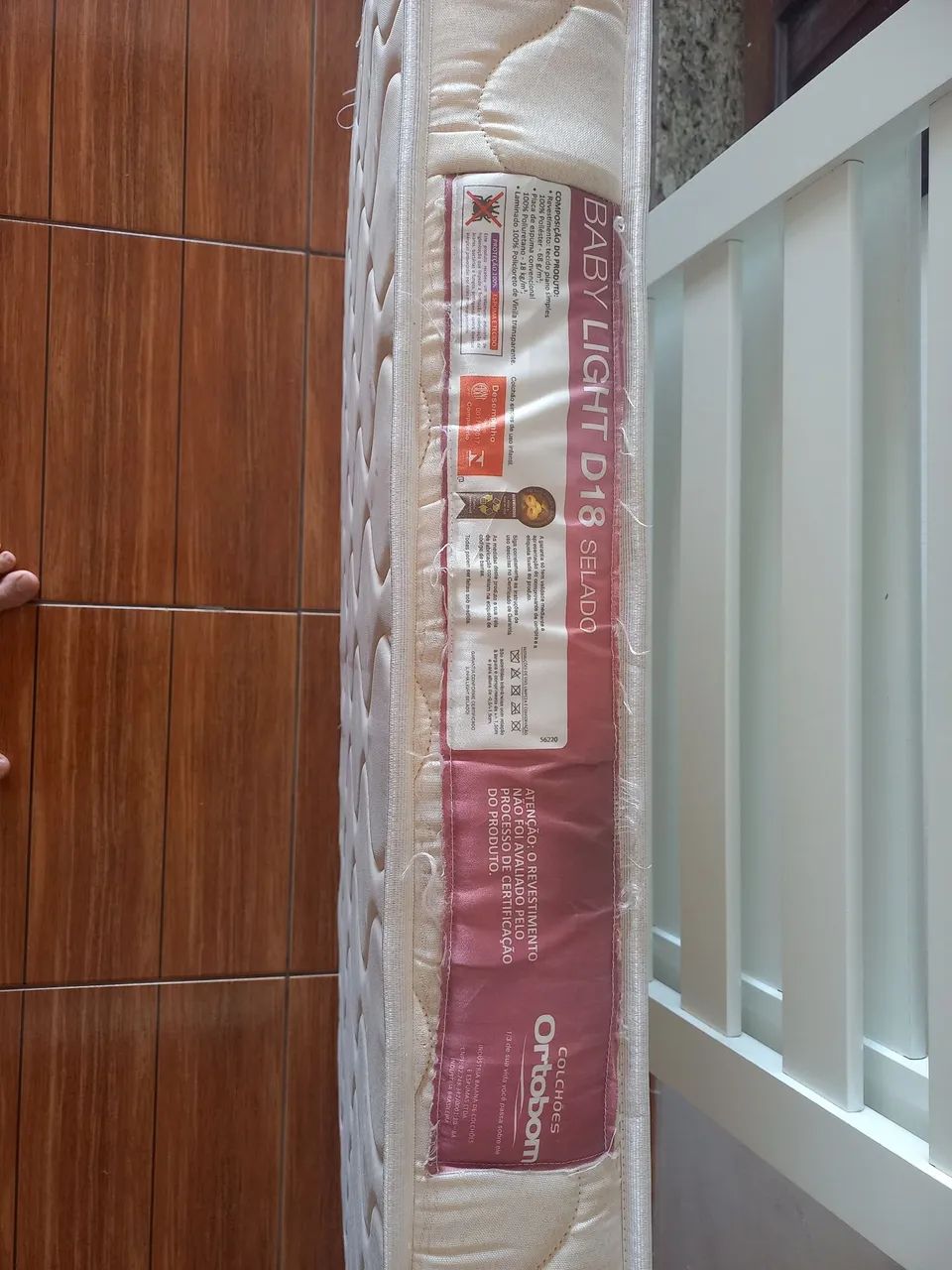 Vendo Berço com colchão  - Foto 4