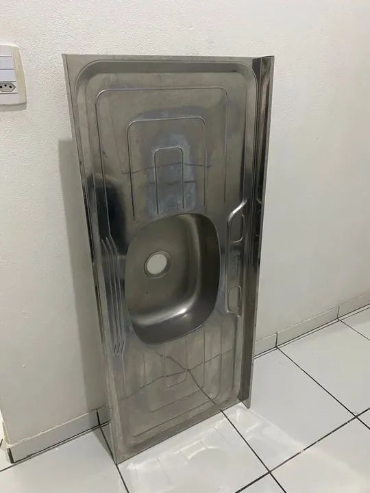 Cuba de cozinha em aço inox