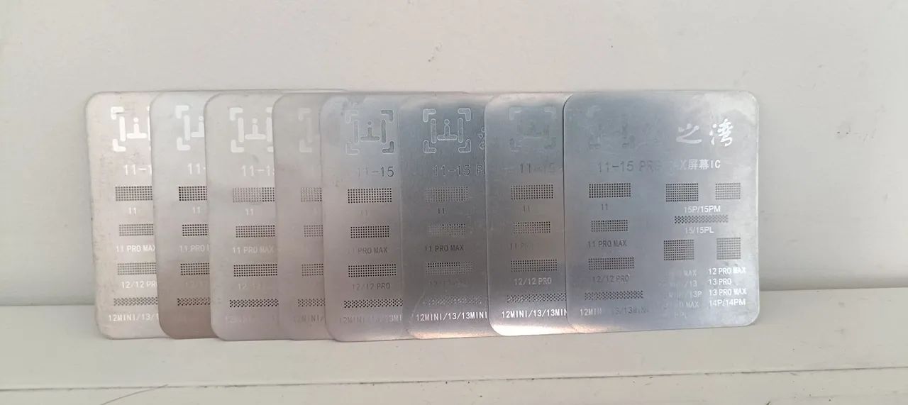 Stencil  para LCD  Celular  11 a 15 Pro Max