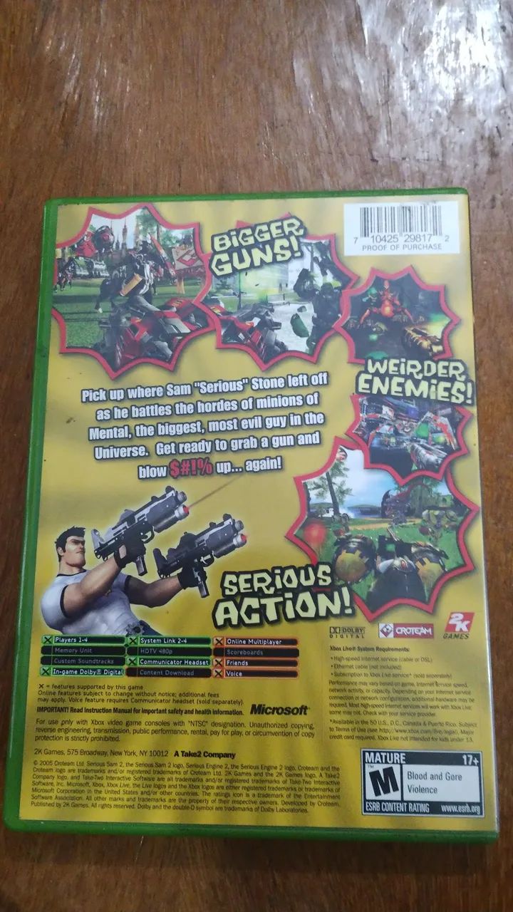 Serious Sam II - Xbox classico - Foto 2