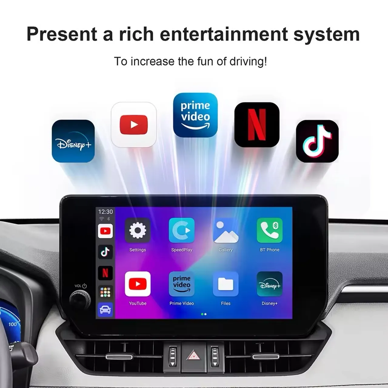 Adaptador para Multimídia Android p/ Carro - Entretenimento Completo