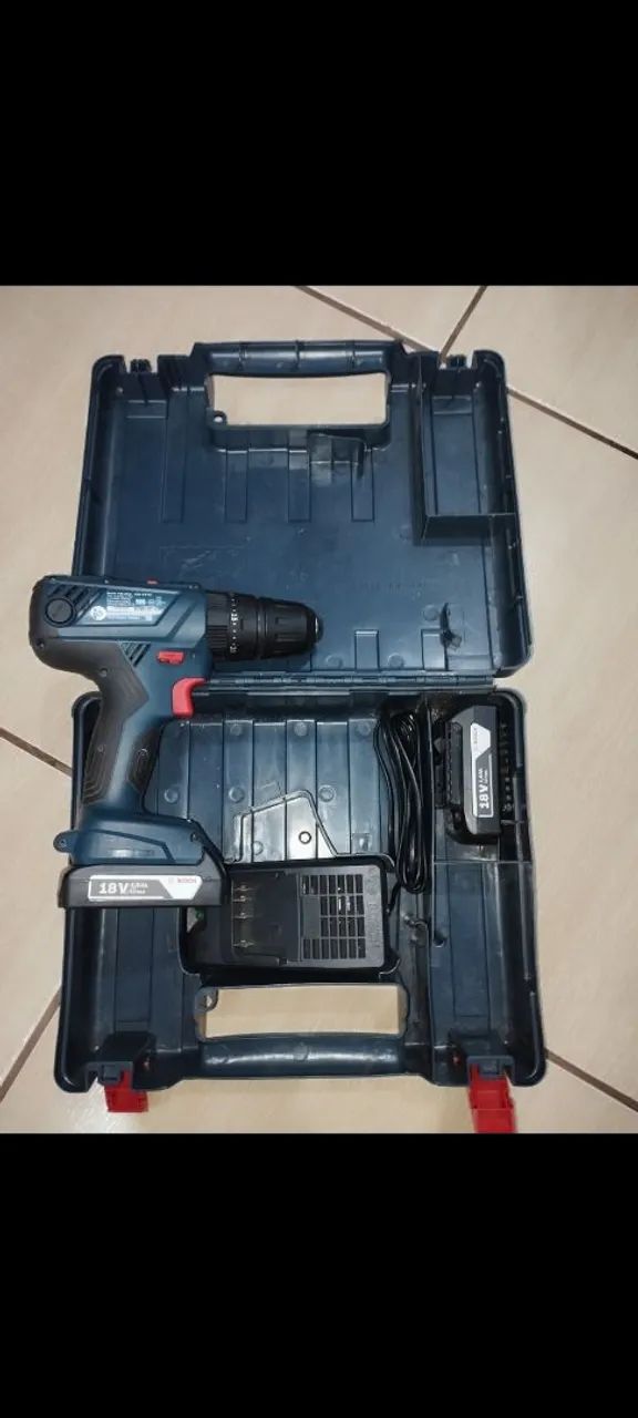 Furadeira/Parafusadeira de impacto Bosch Profissional GSB 180 Li 18V - Foto 3