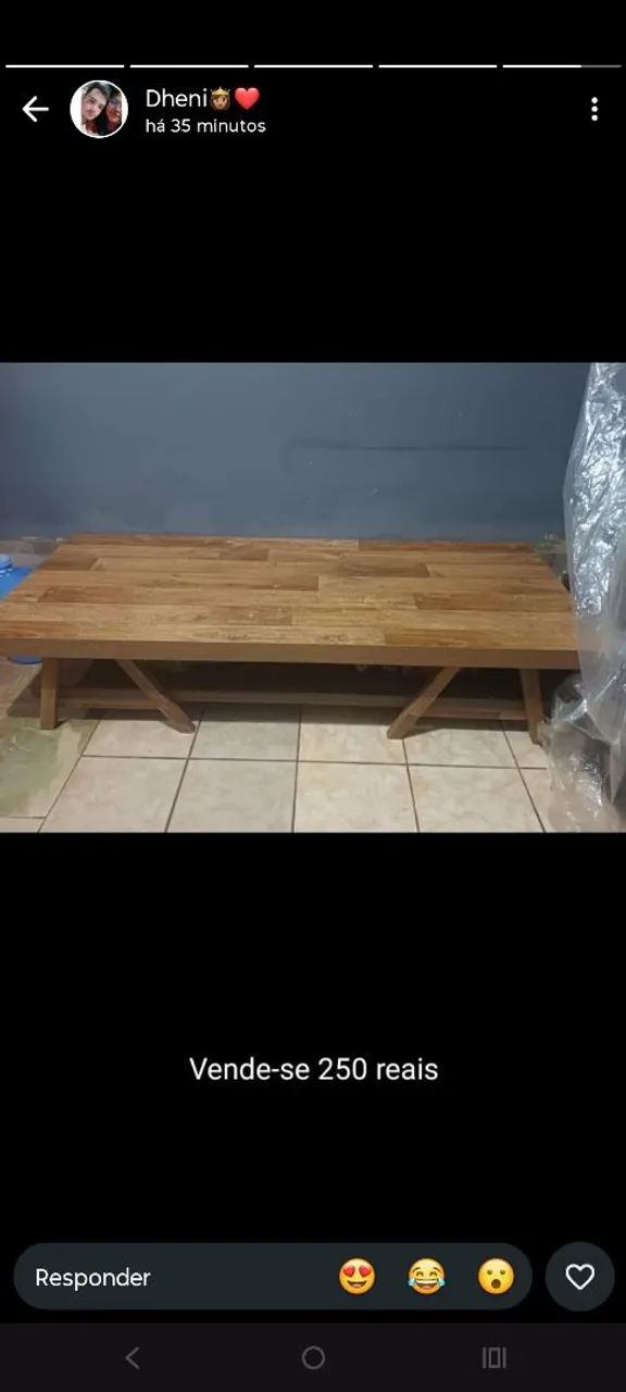 Mesa para lojas expositor de roupas etc