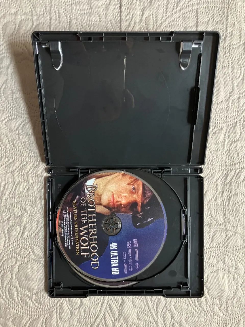 o pacto dos lobos (4k + bluray duplo) 3 discos - Antiguidades