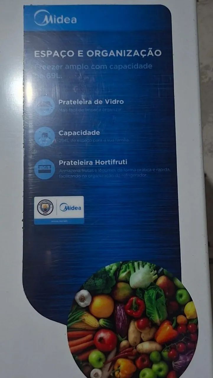Geladeira Midea Nova 294Lt - Foto 5