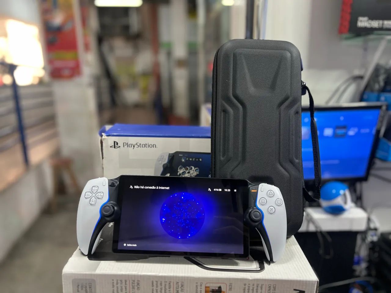 PLAYSTATION 5 PORTAL COM BAG E CAIXA