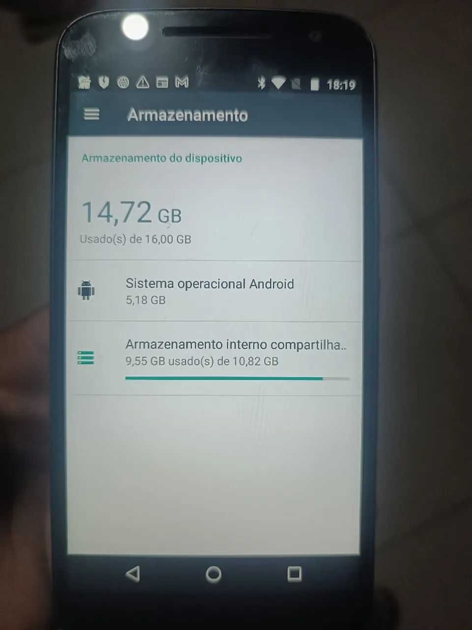 VENDO MOTO G4 R$200 - Foto 2