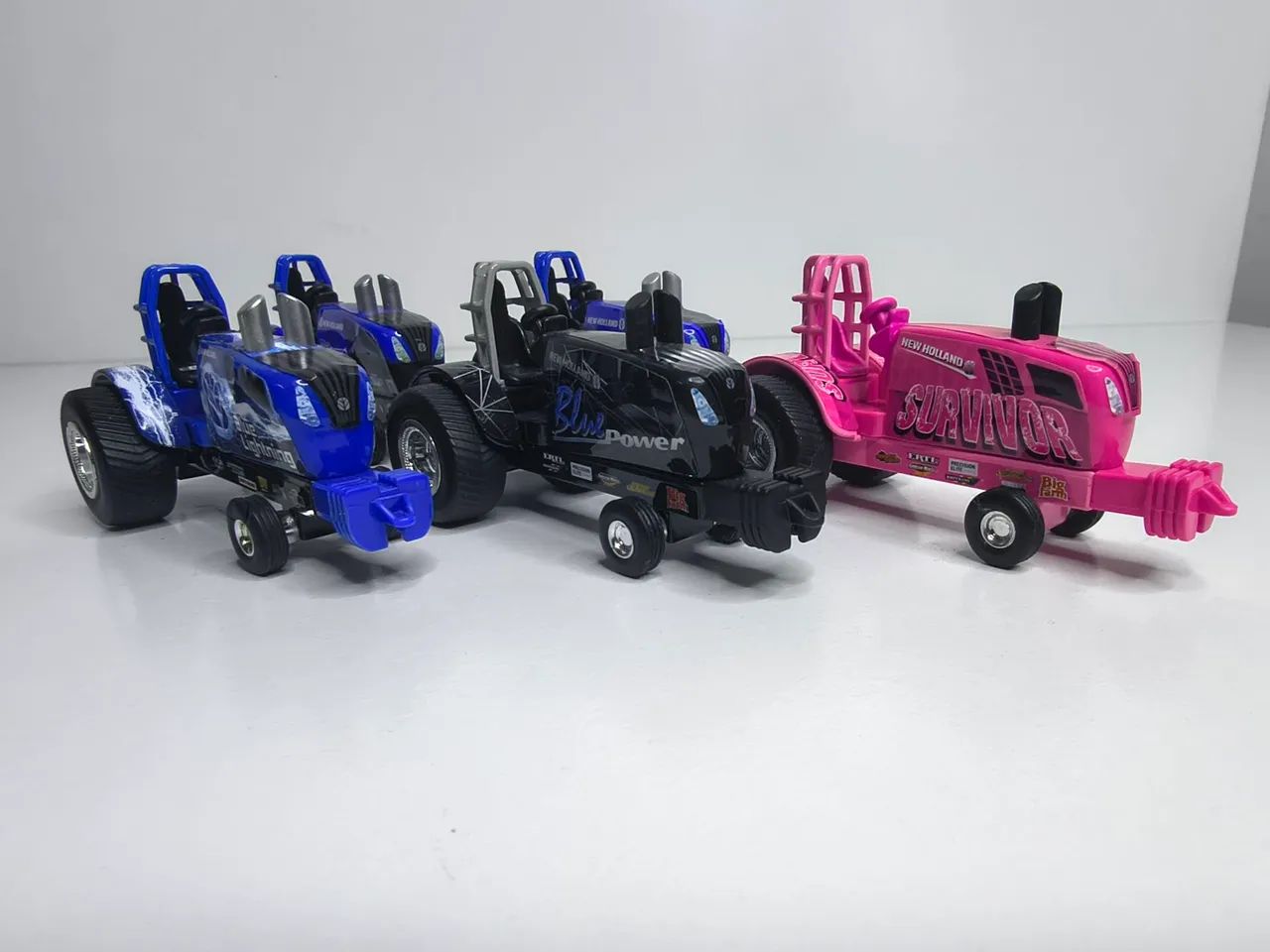 Conjunto Miniaturas Trator New Holland Puller 1/64 - Foto 4
