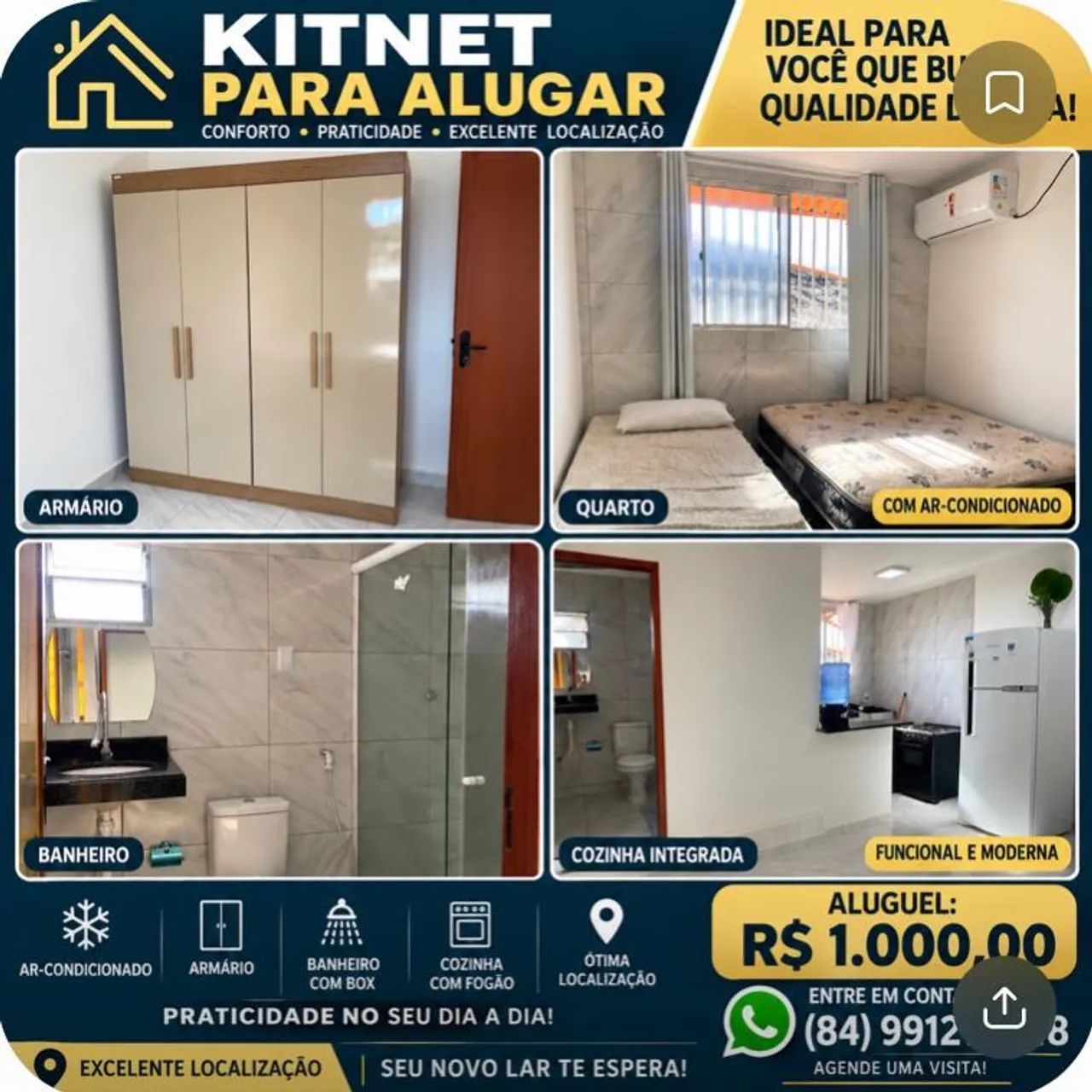 Kitnet apartamento 