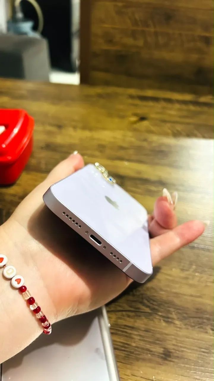 IPHONE 14 Plus lilás 128gb  - Foto 3