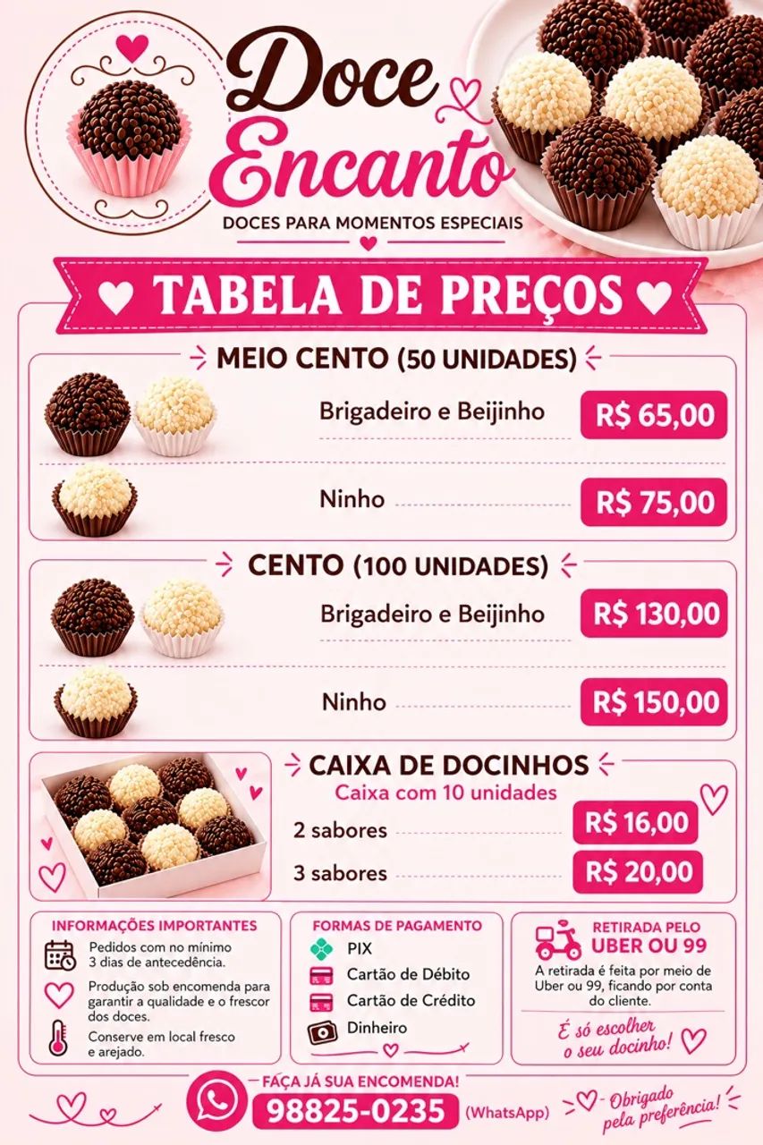 Docinhos de festa