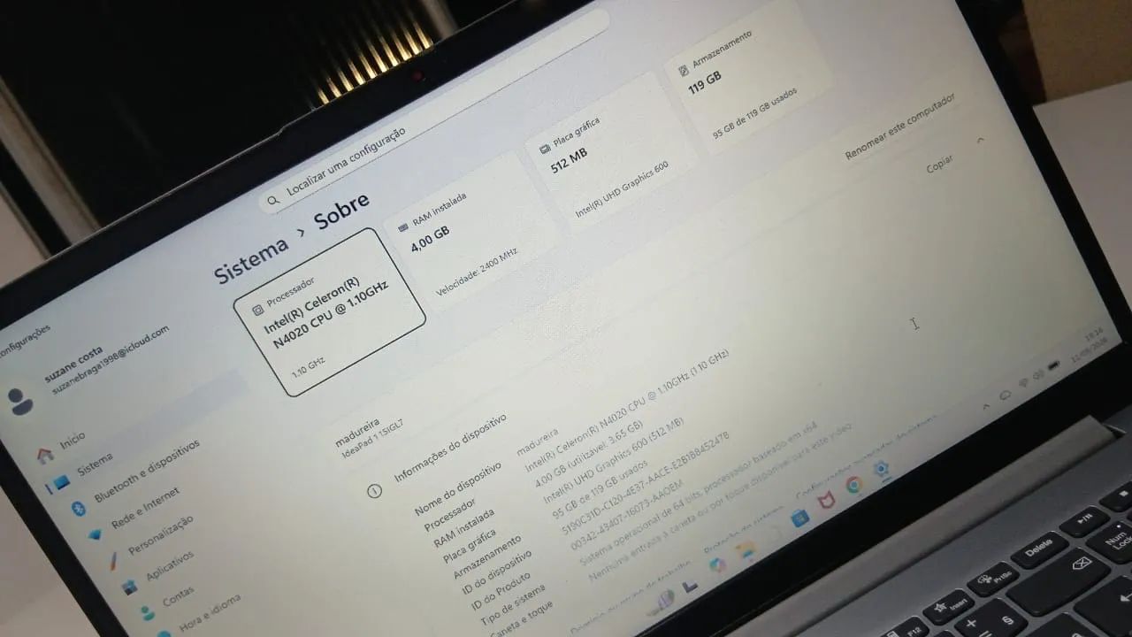 Notebook Lenovo  - Foto 5