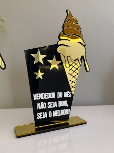 Troféu Personalizado em Acrílico 