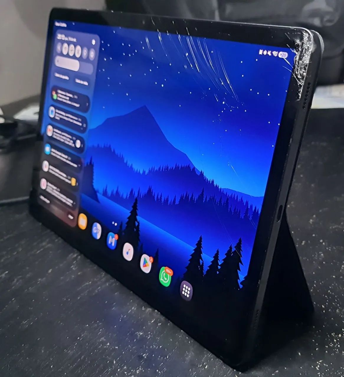 Galaxy Tab S9 | 12gb + 256gb | Tela Quebrada - Foto 2