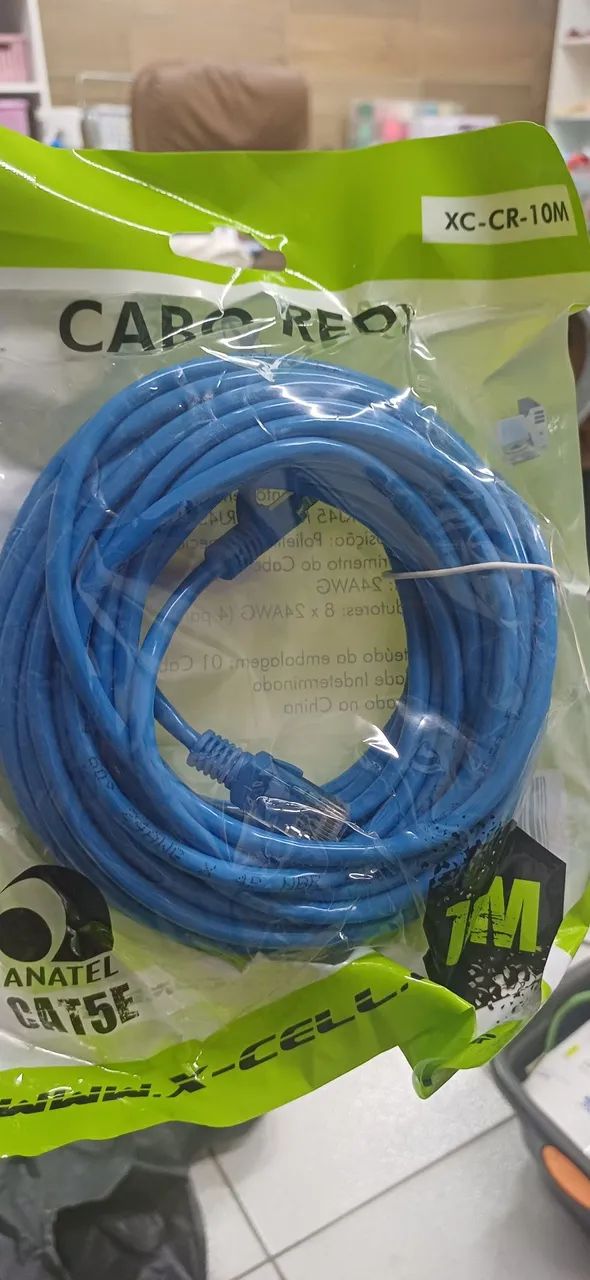 Cabo de Rede RJ45 com 10 metros