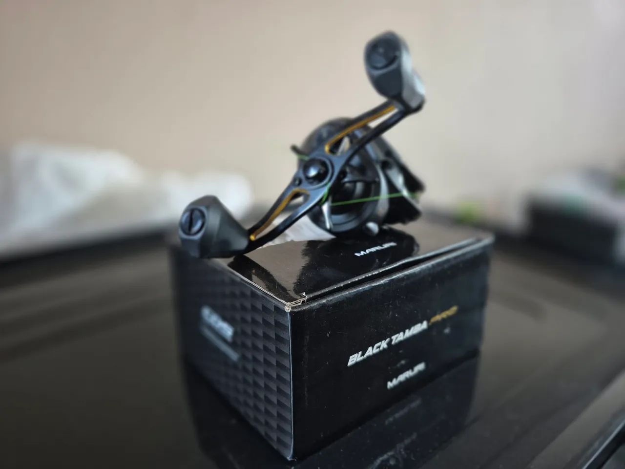 Carretilha de Pesca Black Tamba Pro Maruri Canhoto - Foto 5