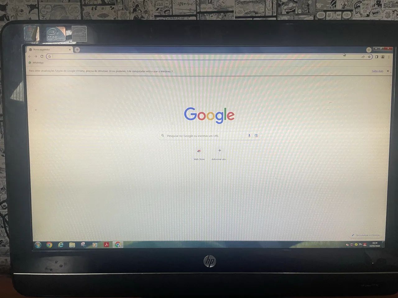 Computador Completo - HP OMNI 200 All in One