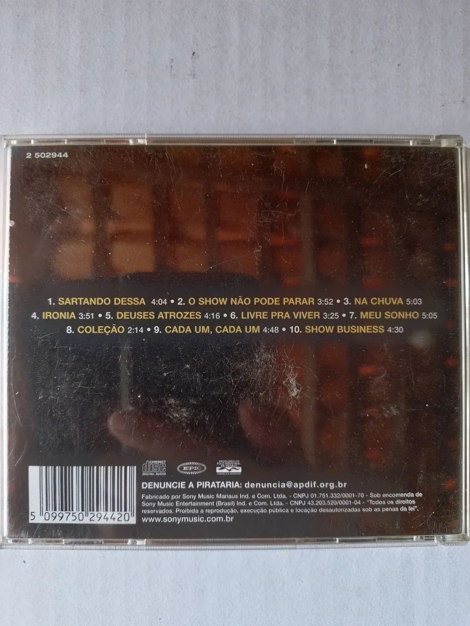 Cds Cláudio Zoli Cada Um e Tihuana Ilegal Raros - CDs, DVDs etc