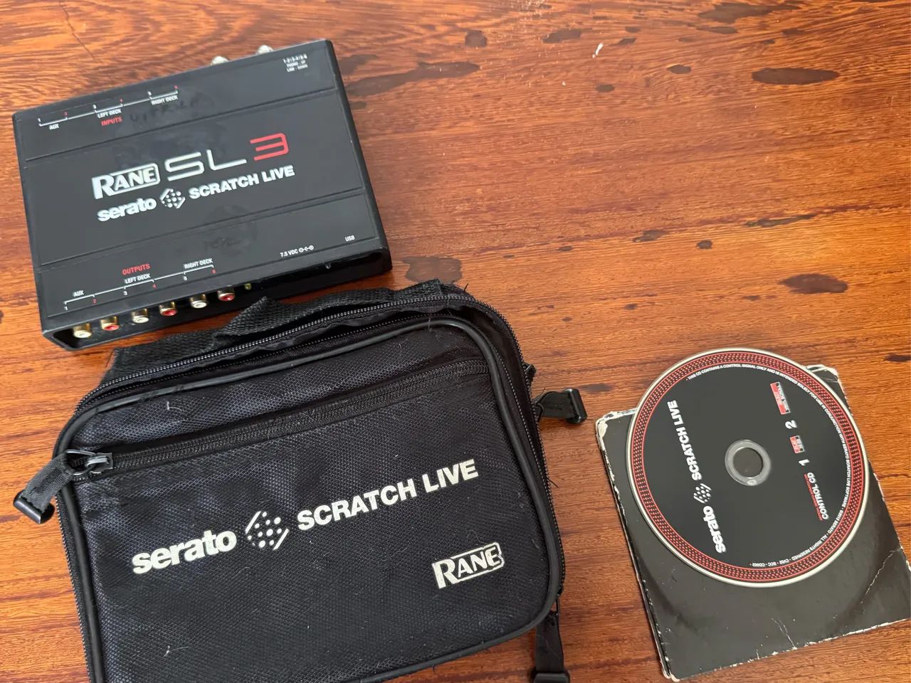 SL3 Rane Serato com CD e bag 