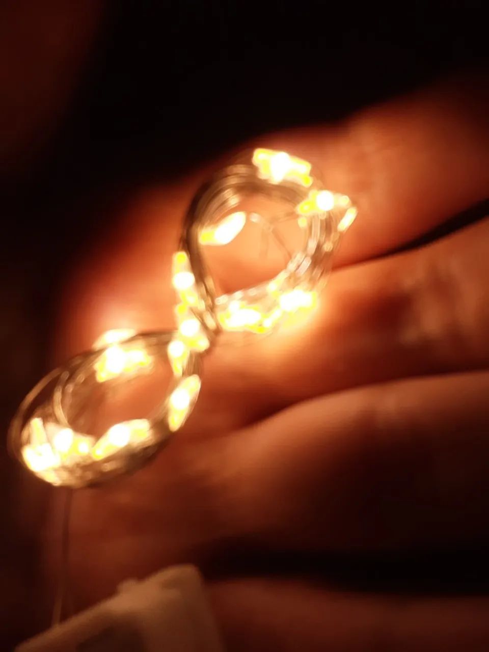 Fio Luz Led de fada 1 metro decoração presente caixa - Foto 4