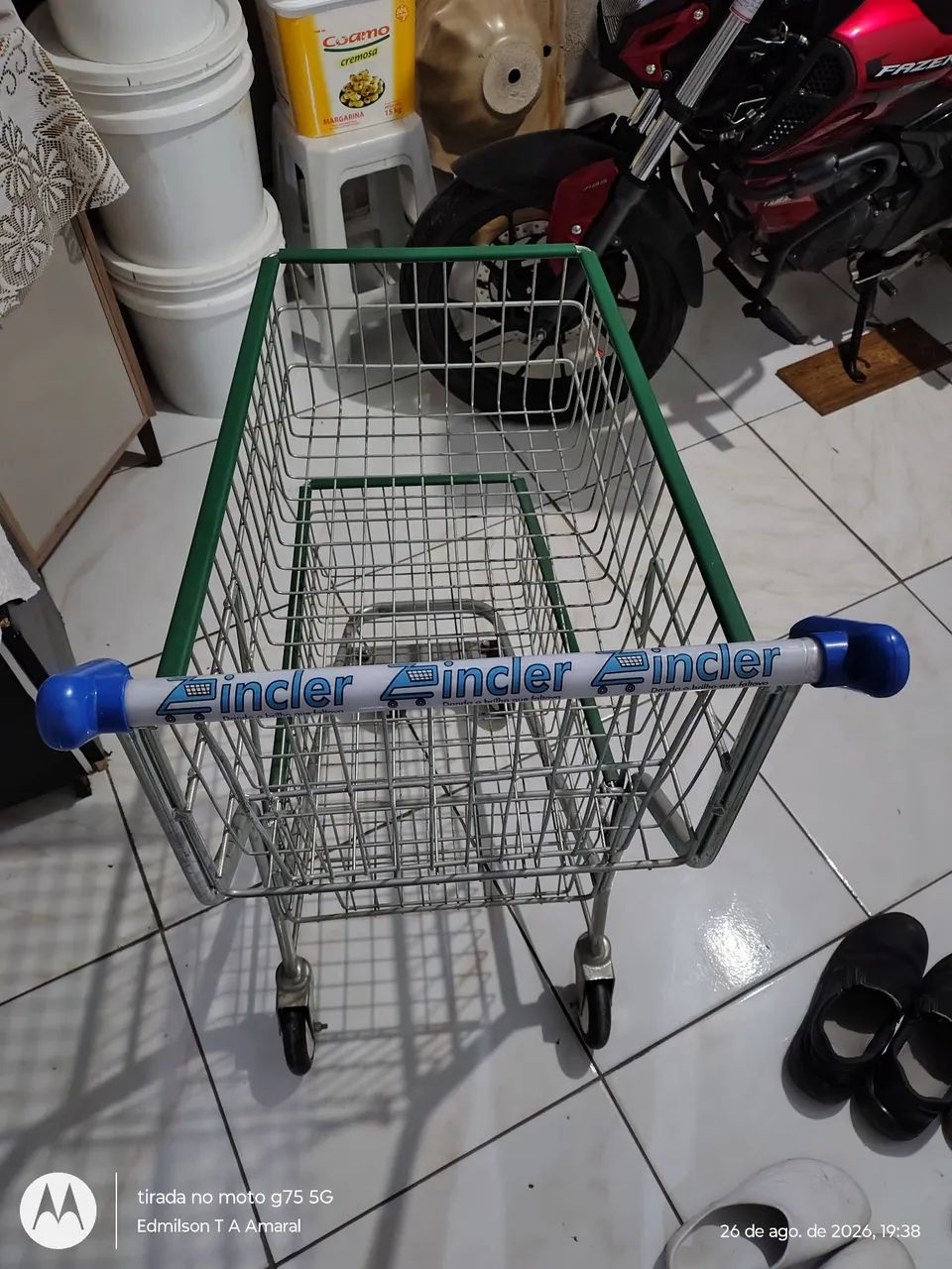 Carrinho de mercado/compras novo. - Foto 5