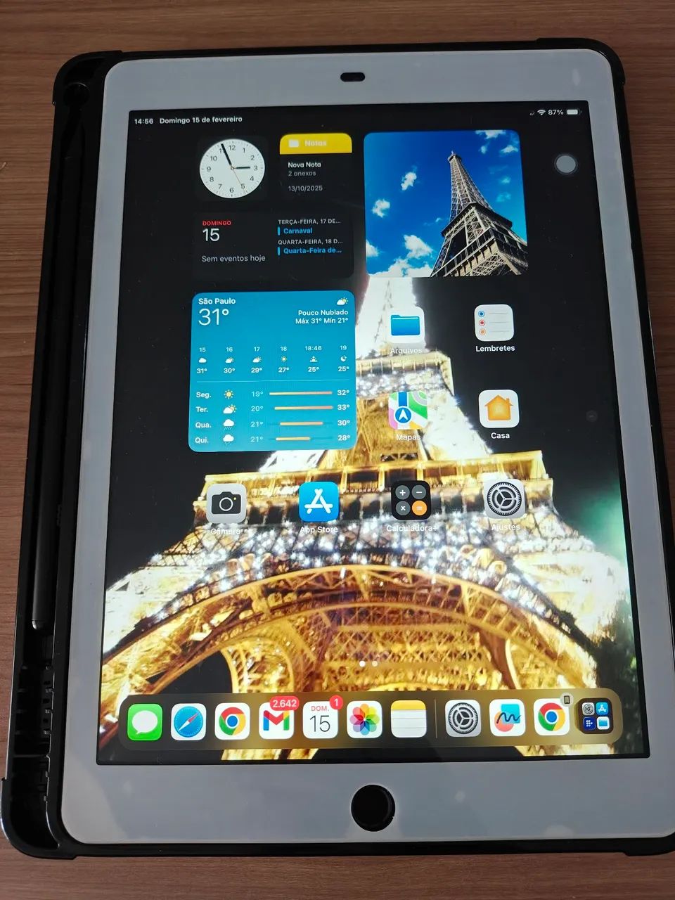 iPad6 32 Gb cinza especial 